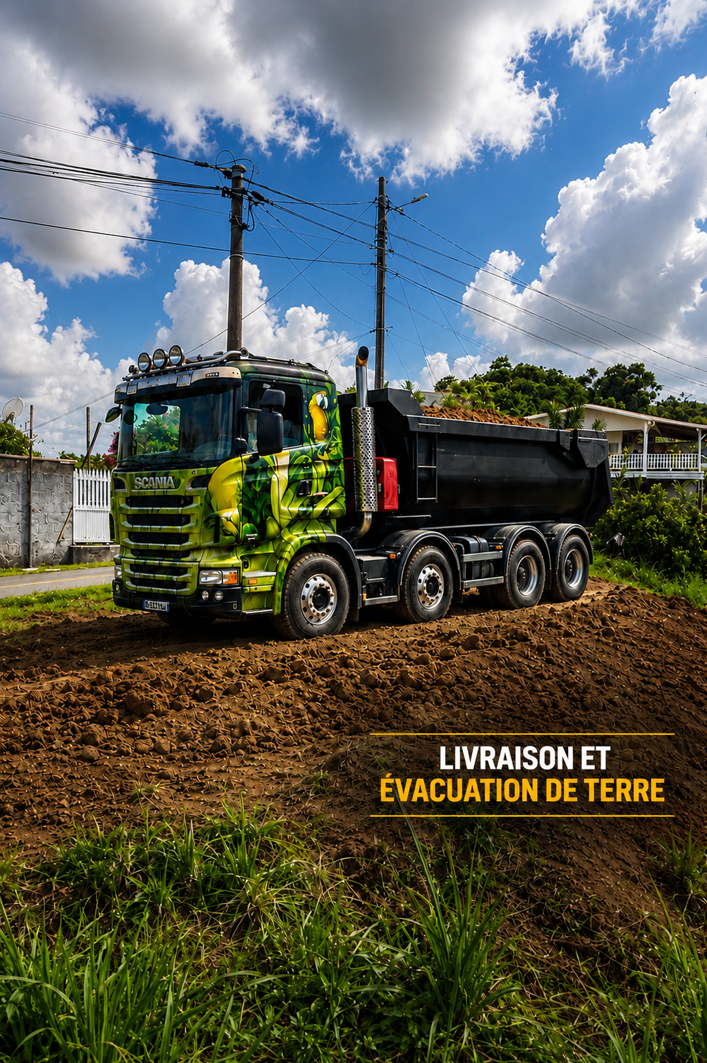 Livraison et évacuation de terre – KAM T&S